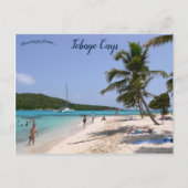 Carte Postale La plage de Tobago Cays (Devant)