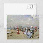 Carte Postale La Plage de Trouville (Devant / Derrière)
