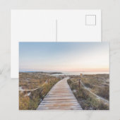 Carte Postale La plage d'Es Pujols à Dawn (Devant / Derrière)