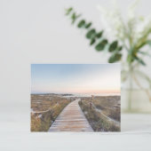 Carte Postale La plage d'Es Pujols à Dawn (Debout devant)