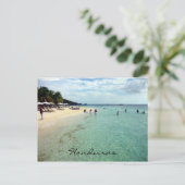 Carte Postale la plage du honduras (Debout devant)