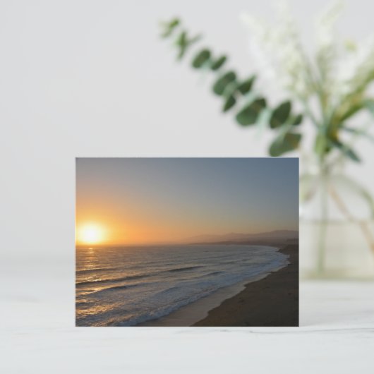 Carte Postale La plage du soir (Debout devant)