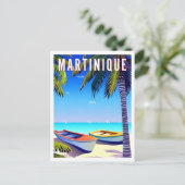 Carte Postale La plage Vintage de Martinique (Debout devant)
