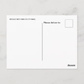 Carte Postale La plage Vintage de Martinique (Dos)