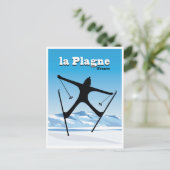 Carte Postale La Plagne, France, (Debout devant)