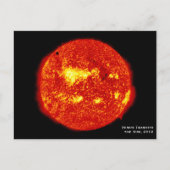 Carte Postale La planète Vénus transite le soleil, Hi-Res (Devant)