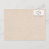 Carte Postale La plantation de cochons de Guinée dans le jardin (Dos)