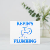 Carte Postale La plomberie de Kevin (Debout devant)