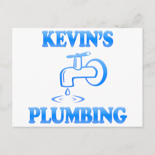 Carte Postale La plomberie de Kevin