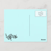 Carte Postale La plongée ! (Dos)