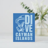 Carte Postale La plongée sous-marine des îles Caïmans (Debout devant)