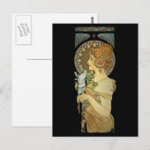 Carte Postale La plume 1899 (Devant / Derrière)