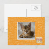 Carte Postale La plume est morte. (Devant / Derrière)