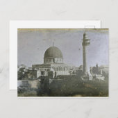Carte Postale La plus ancienne photo de Jérusalem (Devant / Derrière)
