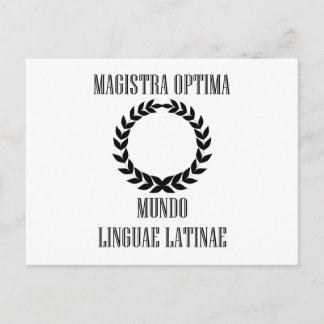 Carte Postale La plus grande enseignante latine du monde (Femme)