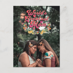 Carte Postale La plus grande maman du monde