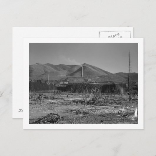 Carte Postale La plus grande mine de plomb au monde - Kellogg (Devant / Derrière)