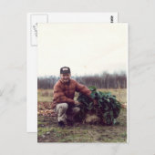 Carte Postale La PLUS GRANDE rutabaga du monde ! (Devant / Derrière)