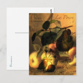 Carte Postale La Poire #1 (Devant / Derrière)