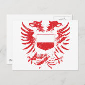 Carte Postale La Pologne grondée (Devant / Derrière)