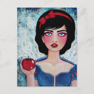 Carte Postale La pomme rouge