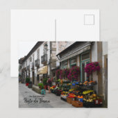 Carte Postale La Ponte de Barca - Le Véritable Portugal (Devant / Derrière)