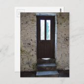 Carte Postale La porte (Devant / Derrière)