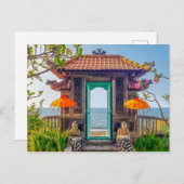 Carte Postale La porte (Devant / Derrière)