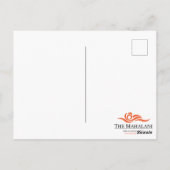 Carte Postale La porte (Dos)