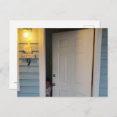 Carte Postale La porte (Devant / Derrière)