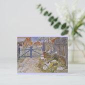 Carte Postale La porte (Debout devant)