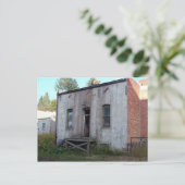 Carte Postale La porte arrière (Debout devant)