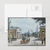 Carte Postale La Porte de Leipzig, Berlin (Devant / Derrière)