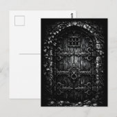 Carte Postale La porte de l'Enchanteur — par BurnsInHell (Devant / Derrière)