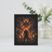 Carte Postale La Porte de l'Enfer (Debout devant)