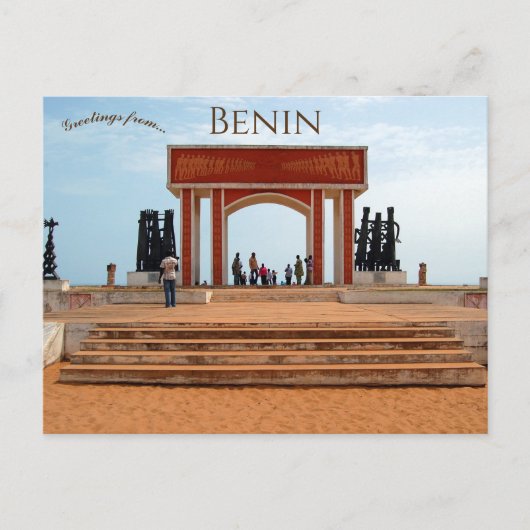 Carte Postale La Porte de Non-Retour Ouidah Bénin (Devant)