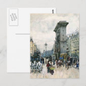 Carte Postale La Porte de San Denis (Devant / Derrière)