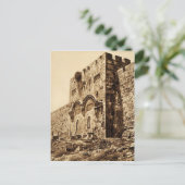 Carte Postale La porte d'or à Jérusalem (Debout devant)