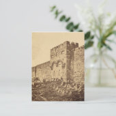 Carte Postale La porte d'or à Jérusalem (Debout devant)