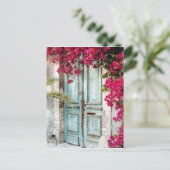 Carte Postale La porte du chalet (Debout devant)