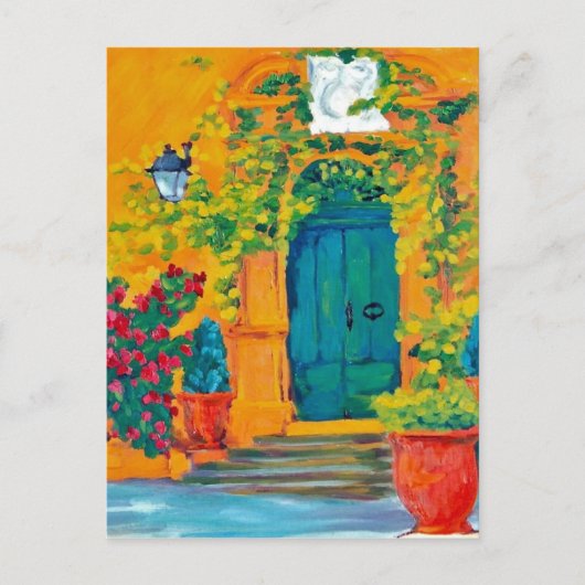 Carte Postale la Porte du Château du Seuil (Devant)