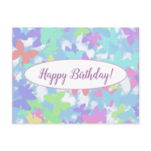 La poste de Tarjeta - Joyeux anniversaire! -Person