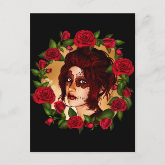 Carte Postale La poupée de sucre écarlate (Devant)