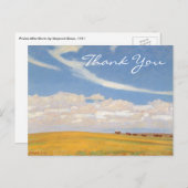 Carte Postale La prairie de Dixon après la tempête (Devant / Derrière)