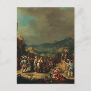 Carte Postale La Prédication de Jean-Baptiste par Bartholomeus