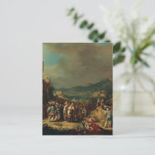 Carte Postale La prédication de Jean le Baptiste par Bartholomée (Debout devant)