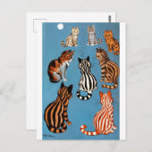 Carte Postale La Première Donna du Night (Devant / Derrière)