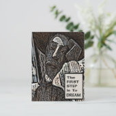 Carte Postale La première étape (Debout devant)