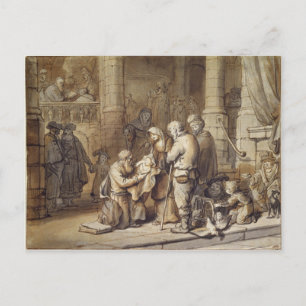 Carte Postale La présentation du Christ dans le Temple