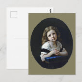 Carte Postale La Prière, Bouguereau (Devant / Derrière)